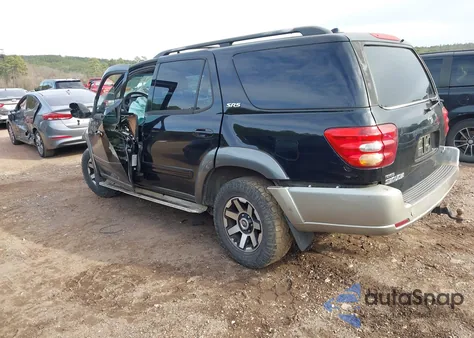 2004 Toyota Sequoia Sr5 V8 z USA, uszkodzony, nr VIN 5TDZT34A84S220394